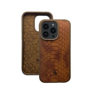Santa Barbara Polo & Racquet Club Knight Series Classic Business Design for PU leather phone Case for Apple iPhone14 Pro Brown
