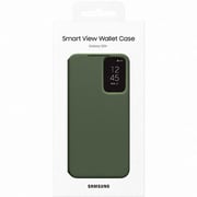 Samsung Smart View Wallet Case Green Galaxy S23 Plus