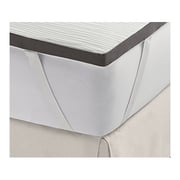 Waterproof Mattress Topper White For Double Bed Size: 150x200 cm Waterproof Mattress Topper White For Double Bed Size: 150x200 cm