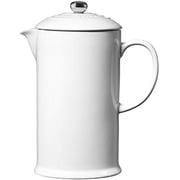 Le Creuset Stoneware French Press, 34 Oz., White Le Creuset Stoneware French Press, 34 Oz., White