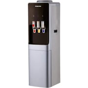 Nikai Top Loading Water Dispenser, Hot, Cold And Normal Temperature Dispensing With Cup Holder For 5 Gallon Bottle, 16 Ltr Cabinet, Nwd1808cs (grey And Black) Nikai Top Loading Water Dispenser, Hot, Cold And Normal Temperature Dispensing With Cup Holder For 5 Gallon Bottle, 16 Ltr Cabinet, Nwd1808cs (grey And Black)