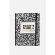 TYPO A5 Spinout Notebook Recycled The Key To Success TYPO A5 Spinout Notebook Recycled The Key To Success