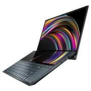 Asus ZenBook Duo UX481FL-BM021TS Laptop - Core i7 1.8GHz 16GB 1TB 2GB Win10 14inch FHD Celestial Blue Asus ZenBook Duo UX481FL-BM021TS Laptop - Core i7 1.8GHz 16GB 1TB 2GB Win10 14inch FHD Celestial Blue