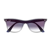 RayBan RB4440N-6356X0-41 Transparent Blue Nylon Unisex Sunglasses RayBan RB4440N-6356X0-41 Transparent Blue Nylon Unisex Sunglasses