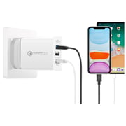 Promate Universal Wall Charger White Promate Universal Wall Charger White