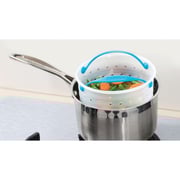 Dreamfarm DFMVE6018 Vebo Vegetable Steam Strainer Blue Dreamfarm DFMVE6018 Vebo Vegetable Steam Strainer Blue