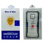 Max & Max Back Case with Screen Protector For iPhone Xs Max & Max Back Case with Screen Protector For iPhone Xs