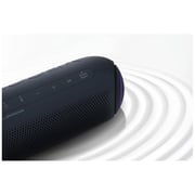 LG Speakers Portable Bluetooth Speaker Wireless, with Up to 18 Hours Long Battery Life, IPX5 Water-Resistant Party Bluetooth Speaker, Black XBOOM Go PL5