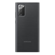 Samsung Smart Clear View Cover for Galaxy Note20 Mystic Black