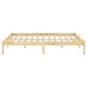 Vidaxl Bed Frame Solid Wood Pine 160x200 Cm Vidaxl Bed Frame Solid Wood Pine 160x200 Cm