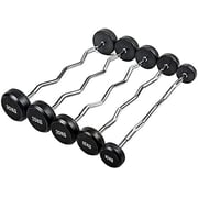 ألتيماكس معدات التمرين بالبار الثابت من المطاط EZ Curl، معدات تدريب الأثقال، رفع الأثقال، التمارين الرياضية - 10 كجم ألتيماكس معدات التمرين بالبار الثابت من المطاط EZ Curl، معدات تدريب الأثقال، رفع الأثقال، التمارين الرياضية - 10 كجم