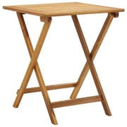 Vidaxl 3 Piece Folding Bistro Set With Cushions Solid Acacia Wood Vidaxl 3 Piece Folding Bistro Set With Cushions Solid Acacia Wood