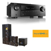 Denon AVRX550BT + Taga TAV506V2+TSW90V3 5.1 Home Theater Package Denon AVRX550BT + Taga TAV506V2+TSW90V3 5.1 Home Theater Package