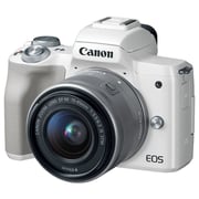 Canon EOS M50 Mirrorless Digital Camera White With EF-M 15-45mm f/3.5-6.3 IS STM Lens Canon EOS M50 Mirrorless Digital Camera White With EF-M 15-45mm f/3.5-6.3 IS STM Lens