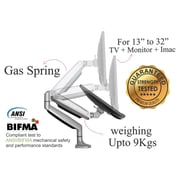 NeckDoctor DESK Ergonomic Gas Spring Monitor Arm Stand For 13-32 NeckDoctor DESK Ergonomic Gas Spring Monitor Arm Stand For 13-32