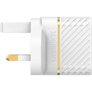 Otterbox Wall Charger with USB Type-C To Lightning Cable 1m White