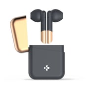 MyKronoz ZeBuds TWS Wireless Earbuds with Charging Case Gun Metal