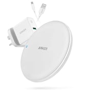 Anker Powerwave 7.5 Pad With Quick Charge 3.0 Charger - White Anker Powerwave 7.5 Pad With Quick Charge 3.0 Charger - White