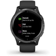Garmin 010-02173-14 Venu Slate GPS Smartwatch Black