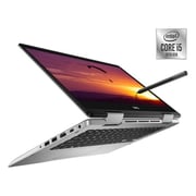Dell Inspiron 5491 Convertible Touch Laptop - Core i5 1.6GHz 8GB 512GB 2GB Win10 14inch FHD Silver English/Arabic Keyboard