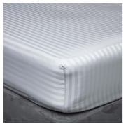 Kingtex Fitted Sheet Queen 180x200cm without Pillow cover White Kingtex Fitted Sheet Queen 180x200cm without Pillow cover White