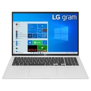 LG gram 17Z90P-G.AA78E1 Laptop - Core i7 2.8GHz 16GB 1TB Win10 17inch WQXGA Silver English/Arabic Keyboard LG gram 17Z90P-G.AA78E1 Laptop - Core i7 2.8GHz 16GB 1TB Win10 17inch WQXGA Silver English/Arabic Keyboard