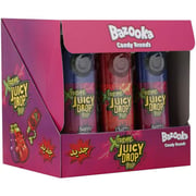 Bazooka Cherry Flavour Hard and Liquid Candy 26g (Pack of 12pcs)