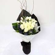 White Roses & Tulips Mixed Bouquet White Roses & Tulips Mixed Bouquet