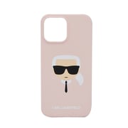 Karl Lagerfeld Liquid Silicone Case Karls Head For Iphone 13 Pro Max Light Pink Karl Lagerfeld Liquid Silicone Case Karls Head For Iphone 13 Pro Max Light Pink