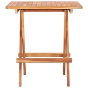 vidaXL Folding Bistro Table 60x60x65 cm Solid Teak Wood vidaXL Folding Bistro Table 60x60x65 cm Solid Teak Wood