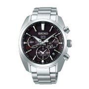 Seiko Astron Silver Metal Analog Watch For Men SSH021J1