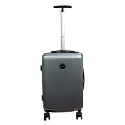 Highflyer Matrix Cabin ABS Trolley Luggage Bag 20 Inch Silver - THMATRIX20 Highflyer Matrix Cabin ABS Trolley Luggage Bag 20 Inch Silver - THMATRIX20