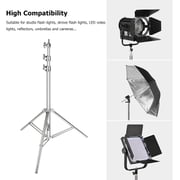 Dmk Power S220 2.2m/220cm/86.61inch Stainless Steel Photography Video Tripod Light Stand For Reflectors, Softboxes, Lights, Umbrellas