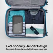 Promate Rfid Blocking Travel Organizer, Water-resistant Leatherette, Pa-wallet Promate Rfid Blocking Travel Organizer, Water-resistant Leatherette, Pa-wallet