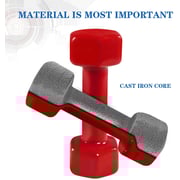 H Pro Vinyl Coated Hand Weight Dumbbell - 1kg Pair H Pro Vinyl Coated Hand Weight Dumbbell - 1kg Pair
