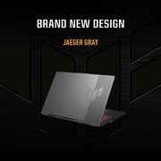 ASUS TUF A17 (2022) Gaming Laptop - AMD Ryzen 7-6800H / 17.3inch FHD / 16GB RAM / 1TB SSD / 6GB NVIDIA GeForce RTX 3060 Graphics / Windows 11 Home / English & Arabic Keyboard / Grey / Middle East Version - [FA707RM-HX027W]