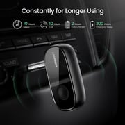 Ugreen Bluetooth 5.0 Receiver Audio Adapter Aptx With Mic Black Ugreen Bluetooth 5.0 Receiver Audio Adapter Aptx With Mic Black