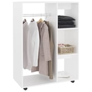 Vidaxl Wardrobe White 80x40x110 Cm Engineered Wood Vidaxl Wardrobe White 80x40x110 Cm Engineered Wood