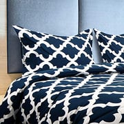 Utopia Bedding Comforter Set - Full Size Comforter Sets (Navy) with 2  Pillow Sha