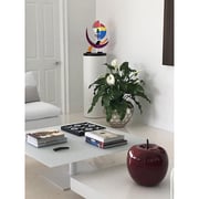 Lamac Crafts -metal Cylinder Pedestal For Living Room/outdoor Garden/bedroom/side Table/stool (30x30x80, White) Lamac Crafts -metal Cylinder Pedestal For Living Room/outdoor Garden/bedroom/side Table/stool (30x30x80, White)