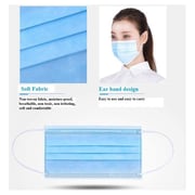 Disposable Protective 3 Layers Premium Face Mask 50 pcs
