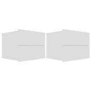 Vidaxl Bedside Cabinets 2 Pcs White 40x30x30 Cm Chipboard Vidaxl Bedside Cabinets 2 Pcs White 40x30x30 Cm Chipboard
