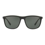 Emporio Armani matt Black Plastic Men Sunglasses EA-4109-575671