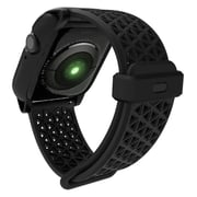 غطاء حماية من الصدمات من كاتاليست Apple Watch 44 مم لون ستيلث أسود غطاء حماية من الصدمات من كاتاليست Apple Watch 44 مم لون ستيلث أسود