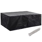 Vidaxl Garden Furniture Cover 8 Eyelets 242x162x100 Cm Vidaxl Garden Furniture Cover 8 Eyelets 242x162x100 Cm