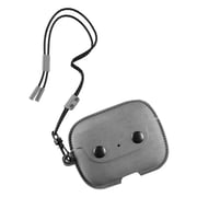 Woodcessories AirPod Pro Leather Necklace Strap Case Stone Grey