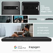 Spigen Thin Fit designed for Google Pixel 7 PRO case cover - Black Spigen Thin Fit designed for Google Pixel 7 PRO case cover - Black