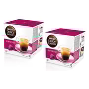 NESCAFE DOLCE GUSTO Espresso Coffee Capsules (16 Capsules, 16 Cups) Pack of 2 price in Bahrain