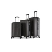 Para John Lightweight 3-pieces Abs Hard Side Travel Luggage Trolley Bag Set With Lock For Unisex Hard Shell Strong Para John Lightweight 3-pieces Abs Hard Side Travel Luggage Trolley Bag Set With Lock For Unisex Hard Shell Strong
