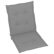 vidaXL Garden Chair Cushions 4 pcs Grey 100x50x3 cm vidaXL Garden Chair Cushions 4 pcs Grey 100x50x3 cm